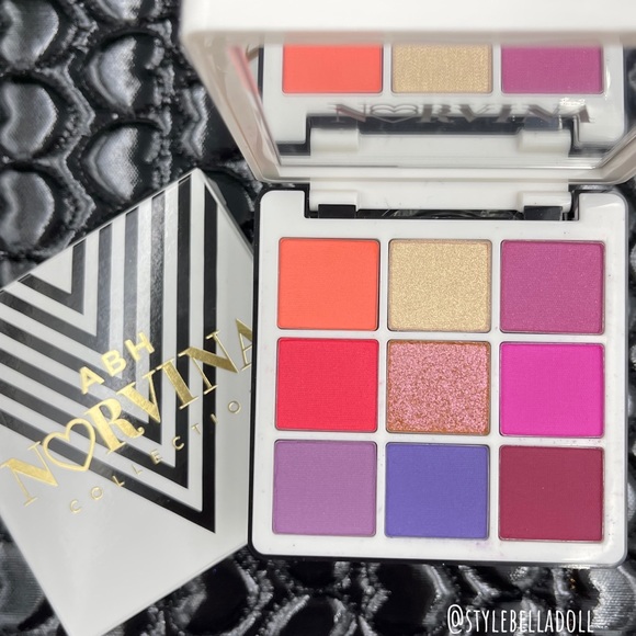 🆕 ABH Mini NORVINA Pro Pigment Eyeshadow Palette Vol. 1 - Picture 12 of 17